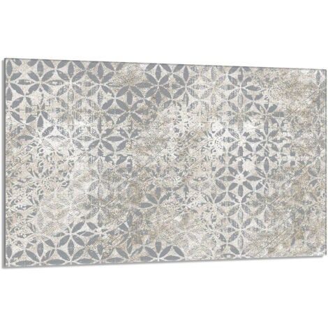 Glasschutzplatte für Herd 80x52 Grau