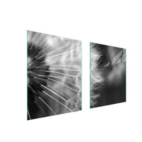 GLASSCHUTZPLATTE FÜR HERD 85x52 BLUME