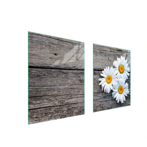 GLASSCHUTZPLATTE FÜR HERD 85x52 DAISY
