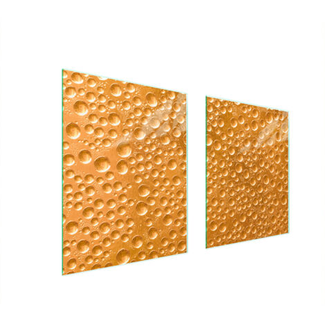 GLASSCHUTZPLATTE FÜR HERD 85x52 DROPS