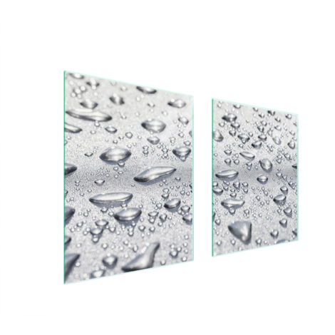 GLASSCHUTZPLATTE FÜR HERD 85x52 DROPS
