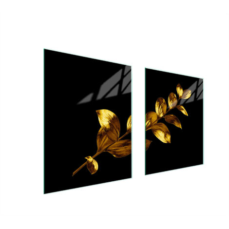 GLASSCHUTZPLATTE FÜR HERD 85x52 GOLD