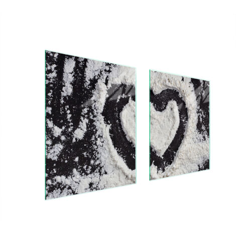 GLASSCHUTZPLATTE FÜR HERD 85x52 HERZ