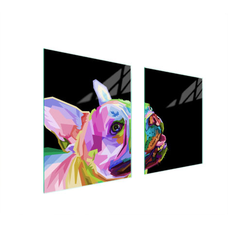 GLASSCHUTZPLATTE FÜR HERD 85x52 HUND