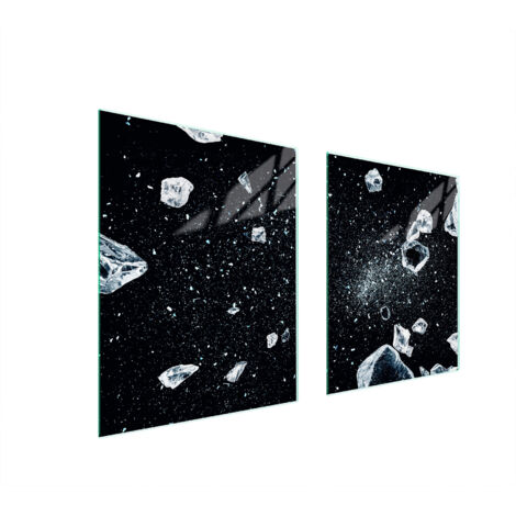 GLASSCHUTZPLATTE FÜR HERD 85x52 ICE