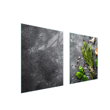 GLASSCHUTZPLATTE FÜR HERD 85x52 SPICES