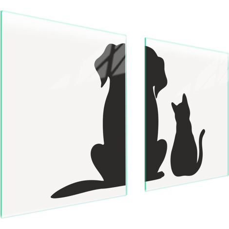 GLASSCHUTZPLATTE FÜR HERD 85x52 TIERE