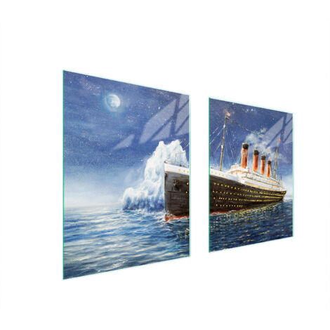 GLASSCHUTZPLATTE FÜR HERD 85x52 TITANIC