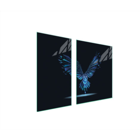 GLASSCHUTZPLATTE FÜR HERD 90x52 BIRD