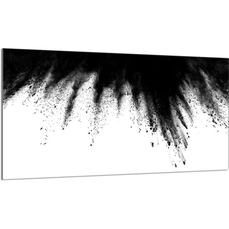 Glasschutzplatte für Herd 90x52 Explosion