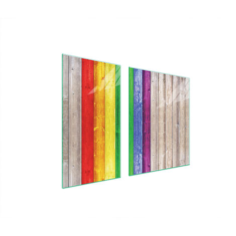 GLASSCHUTZPLATTE FÜR HERD 90x52 FARBIG