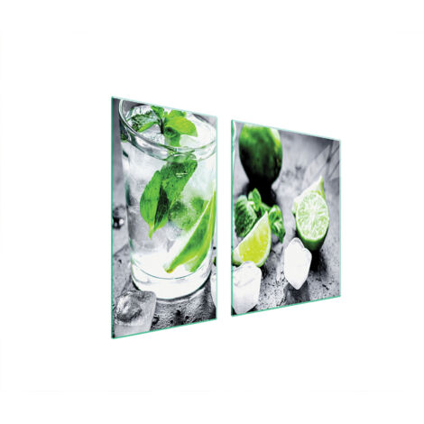 GLASSCHUTZPLATTE FÜR HERD 90x52 KALK