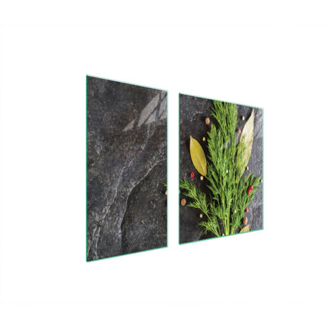 GLASSCHUTZPLATTE FÜR HERD 90x52 KOPPER