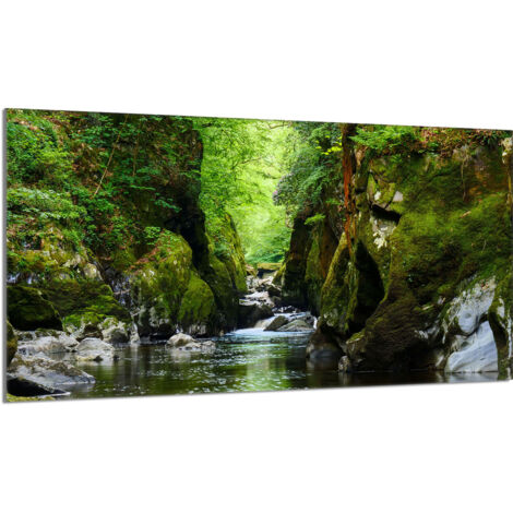 Glasschutzplatte für Herd 90x52 Las