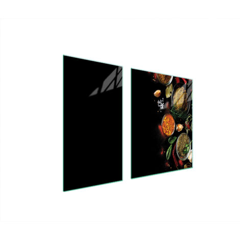 GLASSCHUTZPLATTE FÜR HERD 90x52 SPICES