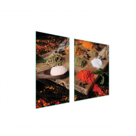 GLASSCHUTZPLATTE FÜR HERD 90x52 SPICES