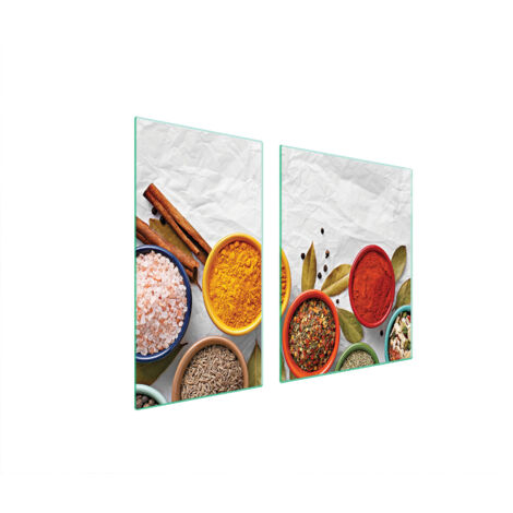 GLASSCHUTZPLATTE FÜR HERD 90x52 SPICES