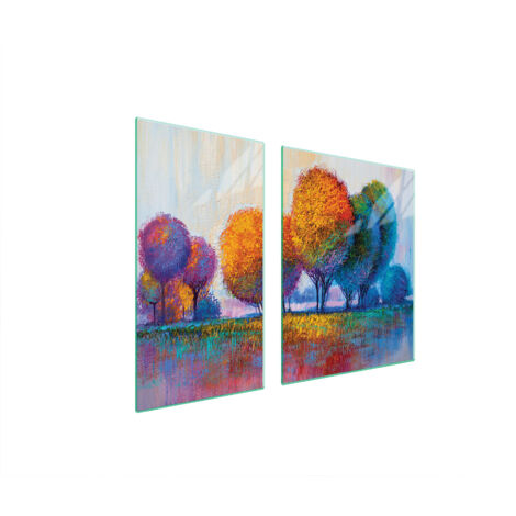GLASSCHUTZPLATTE FÜR HERD 90x52 TREE