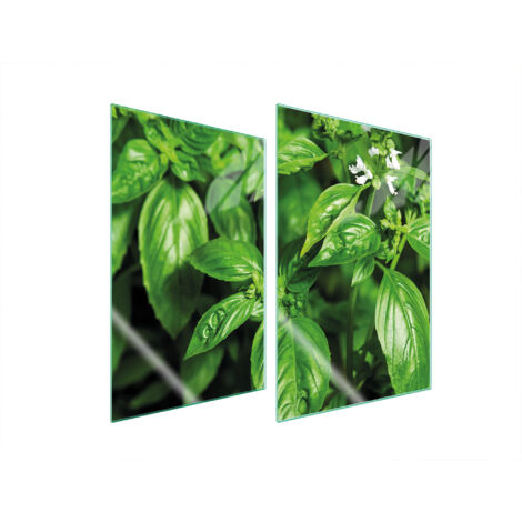 GLASSCHUTZPLATTE FÜR KÜCHE 2x35x52 BASIL