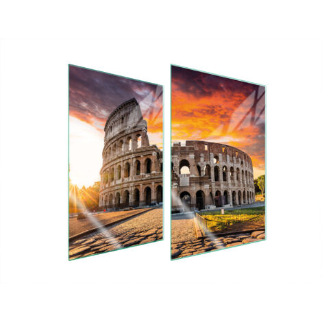 GLASSCHUTZPLATTE FÜR KÜCHE 2x35x52 COLOSSEUM