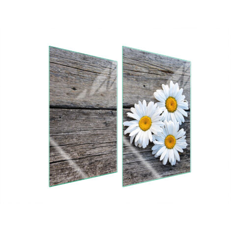 GLASSCHUTZPLATTE FÜR KÜCHE 2x35x52 DAISY