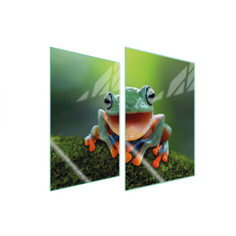 GLASSCHUTZPLATTE FÜR KÜCHE 2x35x52 FROSCH