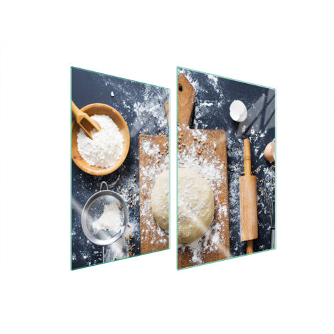 GLASSCHUTZPLATTE FÜR KÜCHE 2x35x52 KÜCHE