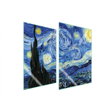 GLASSCHUTZPLATTE FÜR KÜCHE 2x35x52 STÜCK