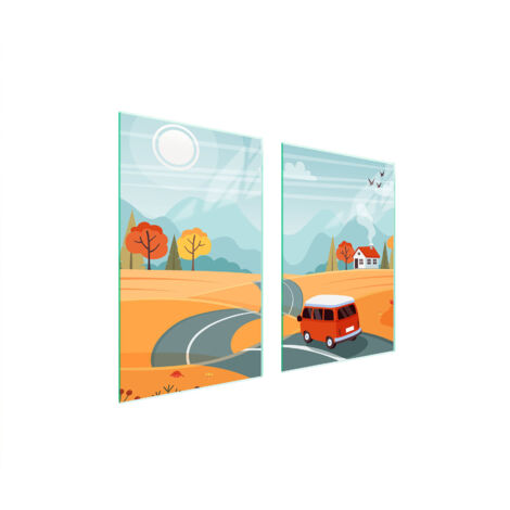 GLASSCHUTZPLATTE FÜR KÜCHE 65x52 AUTO