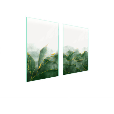 GLASSCHUTZPLATTE FÜR KÜCHE 65x52 BLÄTTER