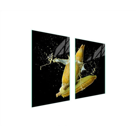 GLASSCHUTZPLATTE FÜR KÜCHE 65x52 CORN