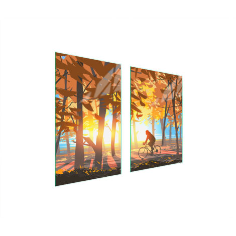 GLASSCHUTZPLATTE FÜR KÜCHE 65x52 LAS