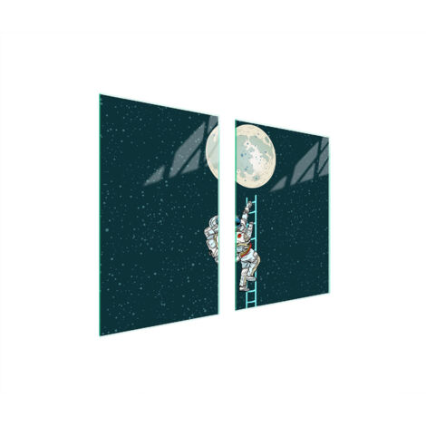 GLASSCHUTZPLATTE FÜR KÜCHE 65x52 MOND