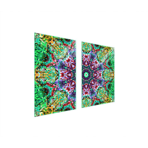 GLASSCHUTZPLATTE FÜR KÜCHE 65x52 MUSTER