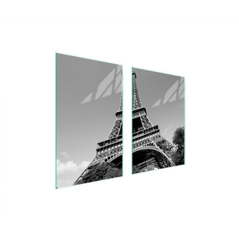 GLASSCHUTZPLATTE FÜR KÜCHE 65x52 PARIS
