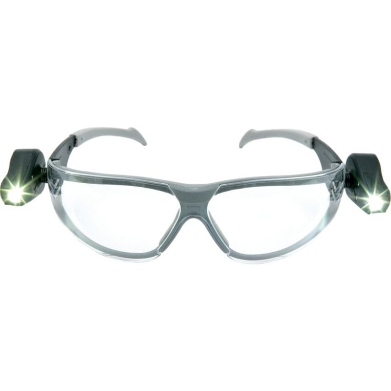 LED Light Clear Lens Vision Spectacles - 3m Peltor