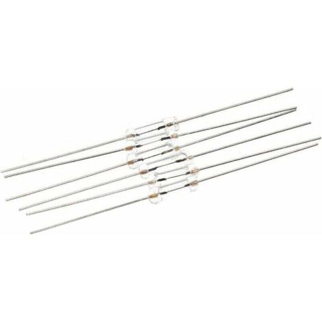 Glassicherung 310 3x10 0,5A1A2A3A4A5A Ganzglassicherung 250V mit Stiften (1400),