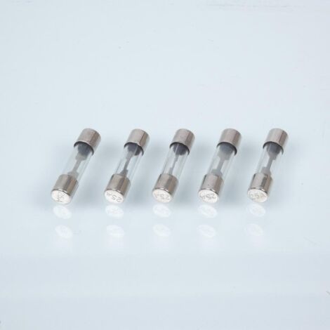 Glassicherung Patronentyp 25 Ampere 25a 26mm x 6mm für Motorrad
