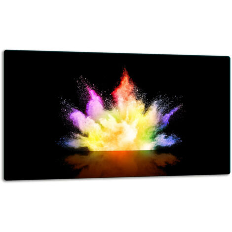 Glassplatte -Schweidebrett 52x30 Explosion