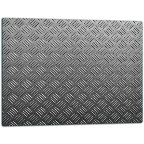 Glassplatte -Schweidebrett 52x40 Grau