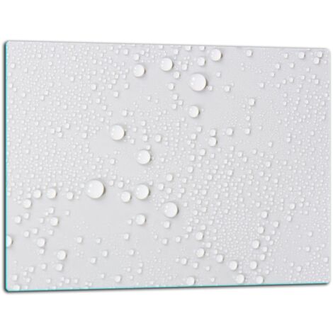 Glassplatte -Schweidebrett 52x40 Tropfen