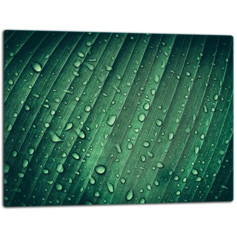 Glassplatte -Schweidebrett 52x40 Tropfen