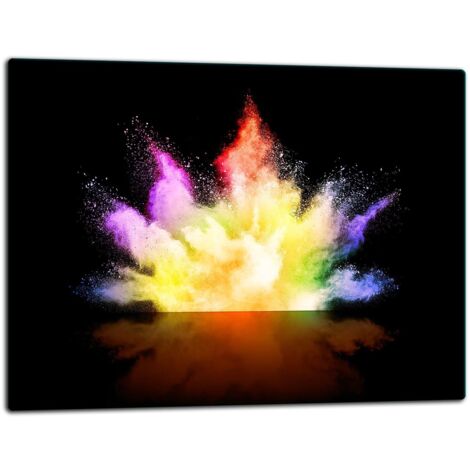 Glassplatte -Sittebrett 52x40 Explosion