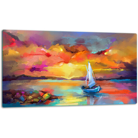Glassplatten -Schweidebrett 52x30 Bild