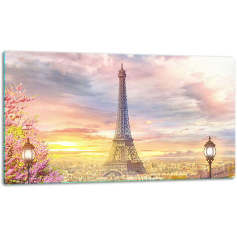 Glassplatten -Schweidebrett 52x30 Paris