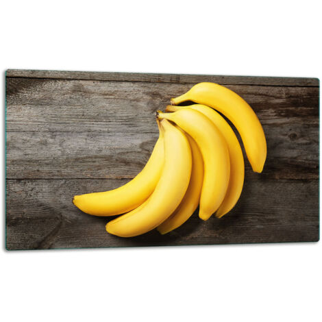 GlassplattenschneideBrett 52x30 Banan