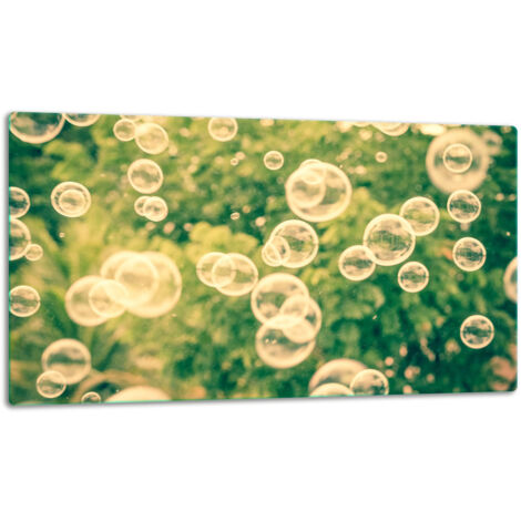 GlassplattenschneideBrett 52x30 Blasen