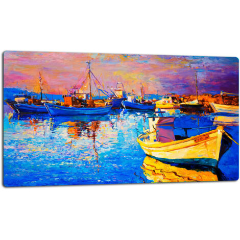 GlassplattenschneideBrett 52x30 Boot