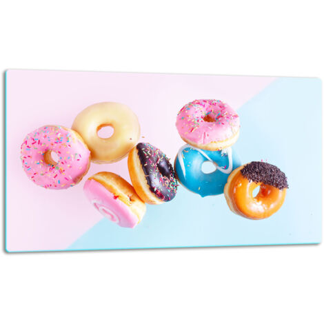 GlassplattenschneideBrett 52x30 Donuts