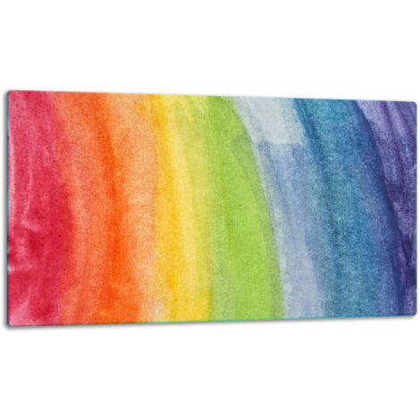 GlassplattenschneideBrett 52x30 Farben